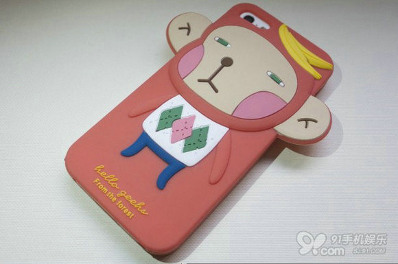 Cartoon silicone case, Taobao sellers protection kits, Romane Hellogeeks protector